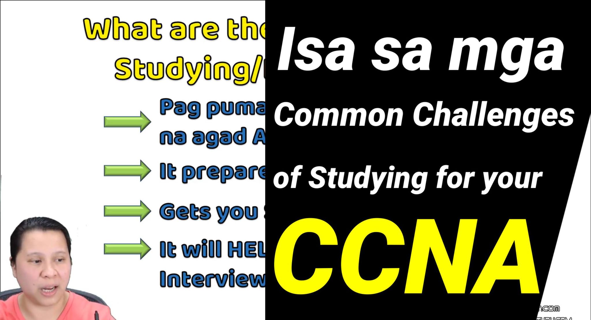 Paano mag deal sa mga Nega in your CCNA Study Free CCNA
